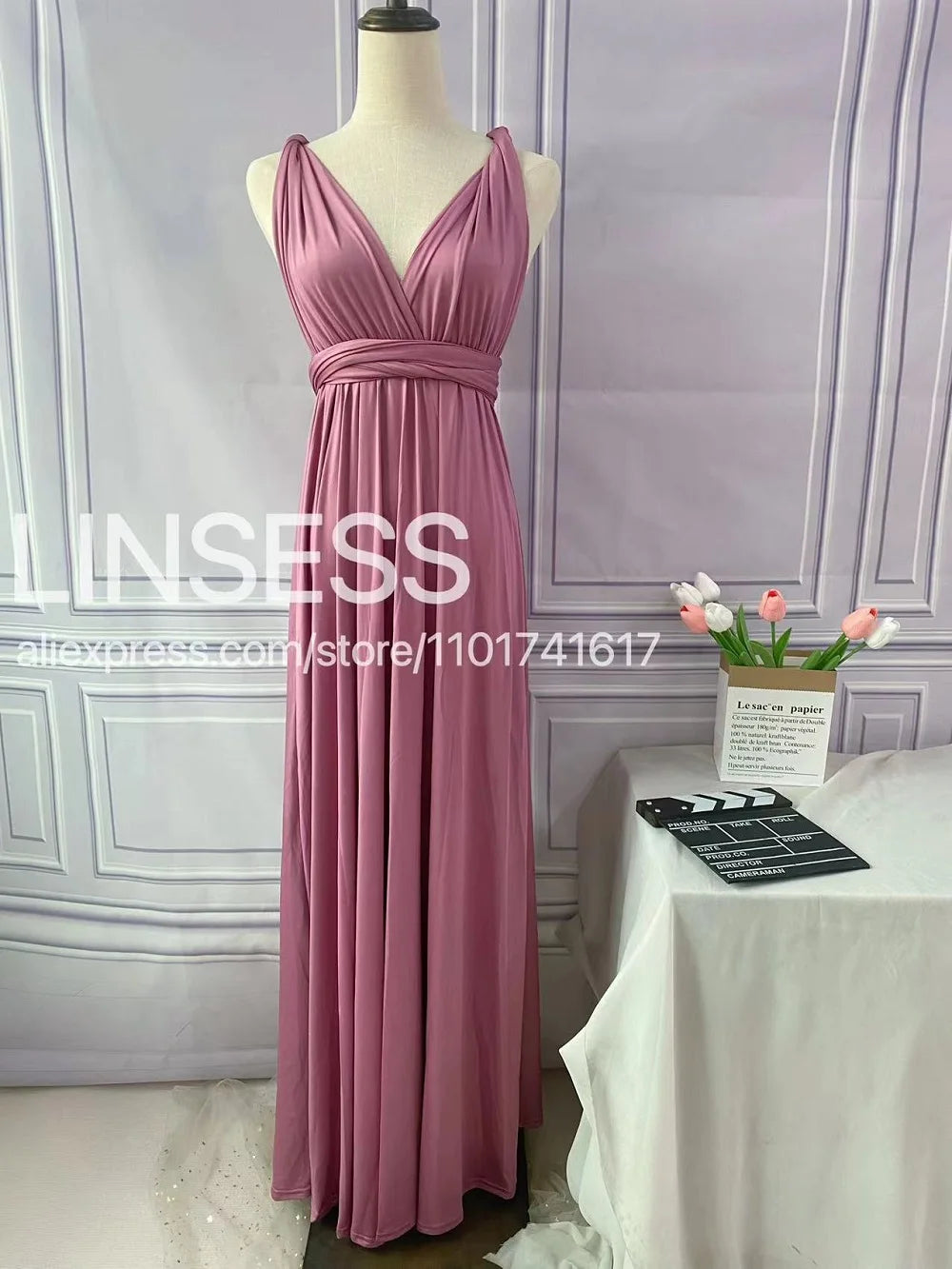 OLIVE GREEN Sega Bridesmaid Dress Floor Length LONG Maxi Infinity Dress Multiway Dress Formal Wrap Sexy Evening Wedding Dresses