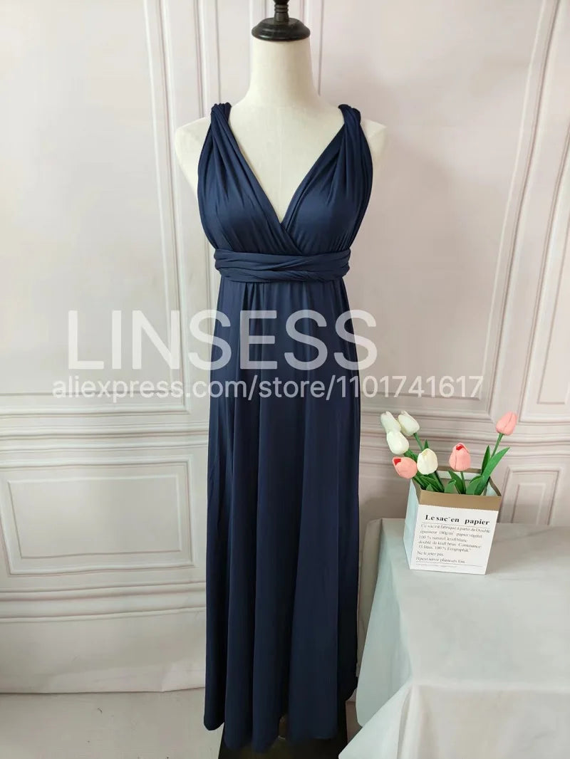 OLIVE GREEN Sega Bridesmaid Dress Floor Length LONG Maxi Infinity Dress Multiway Dress Formal Wrap Sexy Evening Wedding Dresses