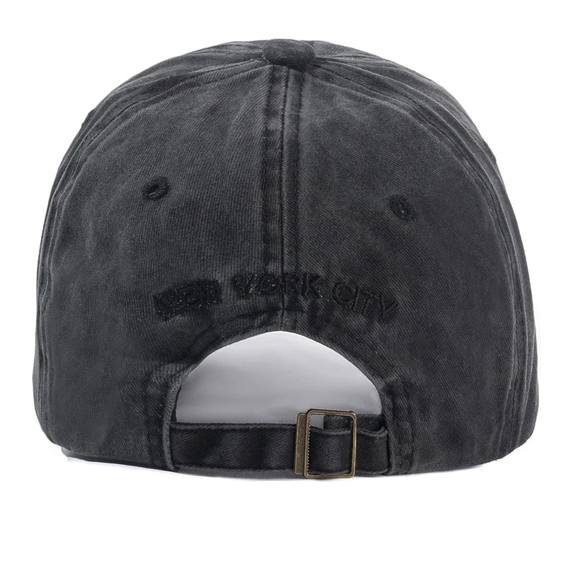 2025 New York Washed Cotton Cap For Men Women Gorras Snapback Caps Baseball Caps Sun protection Casquette Dad Hat Outdoors Cap