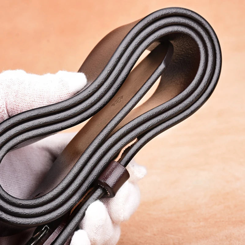 110 120 130 140 150 160 170cm Plus Size Men Belts High Quality Genuine Leather LONG Large Pin Buckle Male Belts Waist for Mens