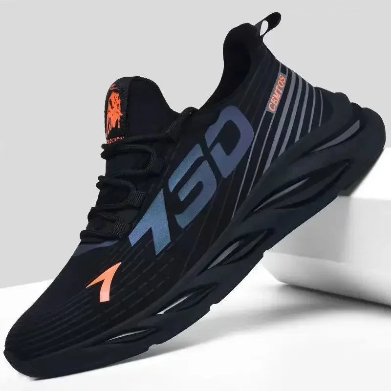 Men's shoes summer men's shoes sports new men's running breathable anti slip casual running trend student shoes men