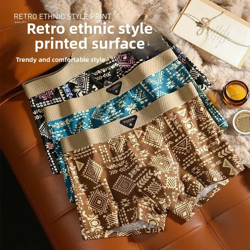 5-10Pieces/ Men's Underwear Men Pure Cotton Underpants Men Brand Panties Shorts Breathable Shorts Comfortable Soft Plus Size