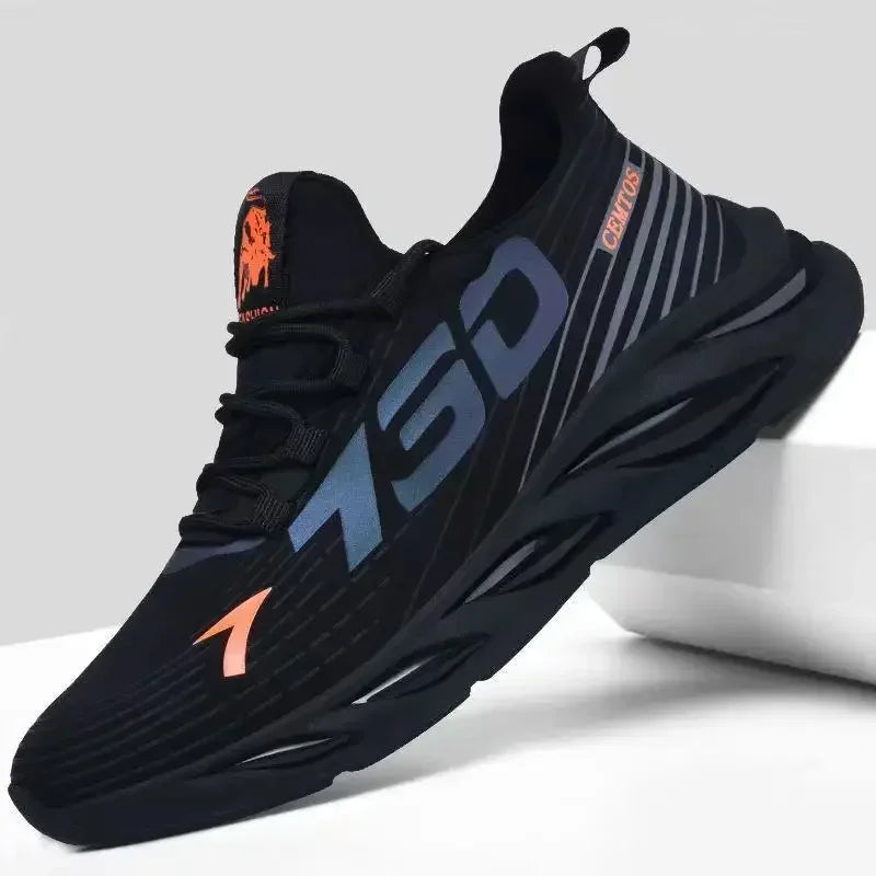 Men's shoes summer men's shoes sports new men's running breathable anti slip casual running trend student shoes men