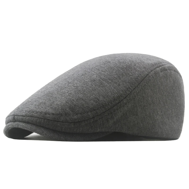 Fashion New Men's Casual Newsboy Hat  Flat Cap Winter And Autumn Retro Beret Hat Wild Casual Hats Octagonal Cap Winter Hat