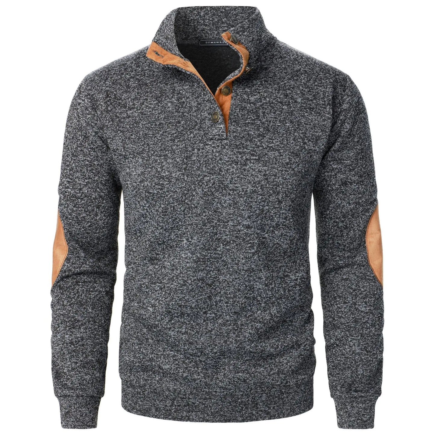 Men's Long Sleeve Stand Collar Sweatshirts Casual Pullover Outdoor Streetwear for Men Sport Riding lightweight V-neck Coats
