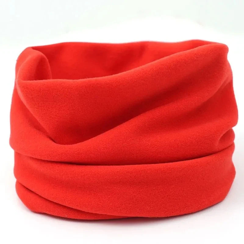 Winter Fashion Solid Color Warm Neck Scarf For Men And Women