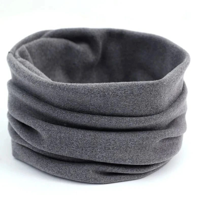 Winter Fashion Solid Color Warm Neck Scarf For Men And Women