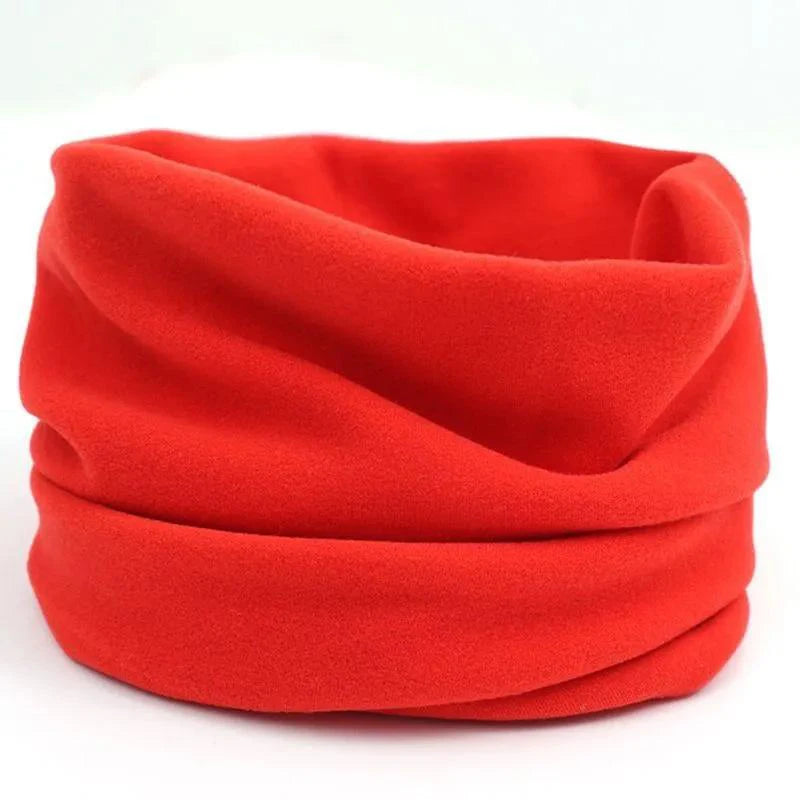 Winter Fashion Solid Color Warm Neck Scarf For Men And Women