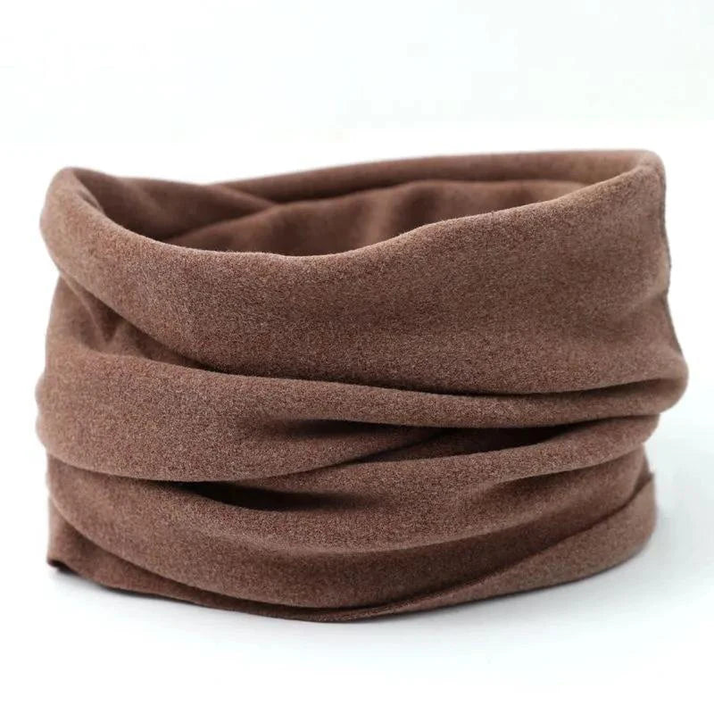 Winter Fashion Solid Color Warm Neck Scarf For Men And Women