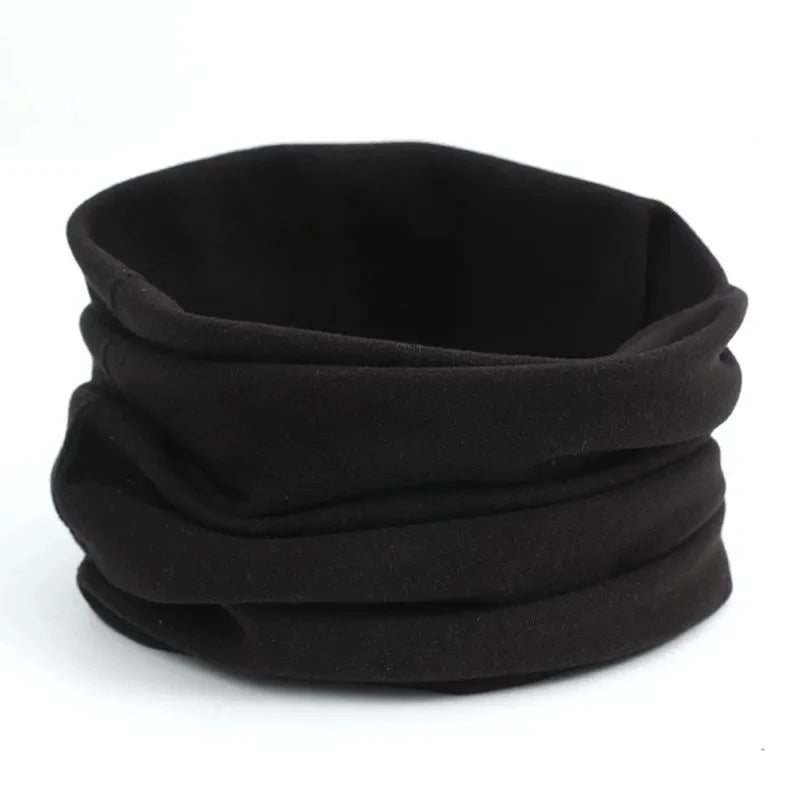 Winter Fashion Solid Color Warm Neck Scarf For Men And Women